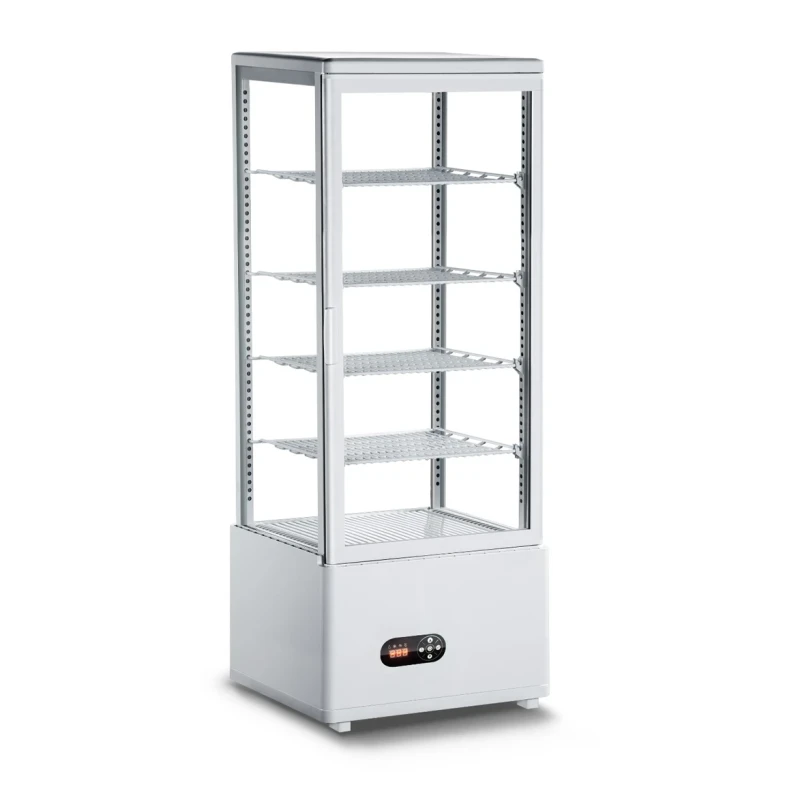 ნამცხვრის ვიტრინა მაცივარი GN-98L-WHITE