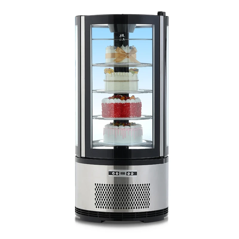 საკონდიტრო ნამცხვრის მაცივარი მბრუნავი GN-100R-1