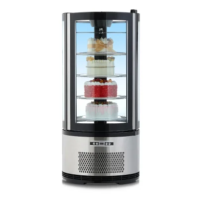 საკონდიტრო ნამცხვრის მაცივარი მბრუნავი GN-100R-1