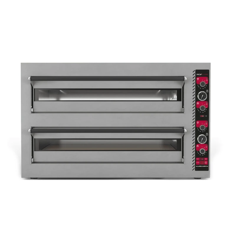 პიცის ღუმელი გაზზე İNOXCLASS 6+6 პიცა
