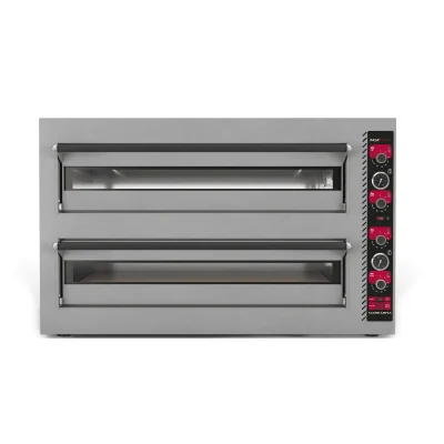 პიცის ღუმელი გაზზე İNOXCLASS 6+6 პიცა