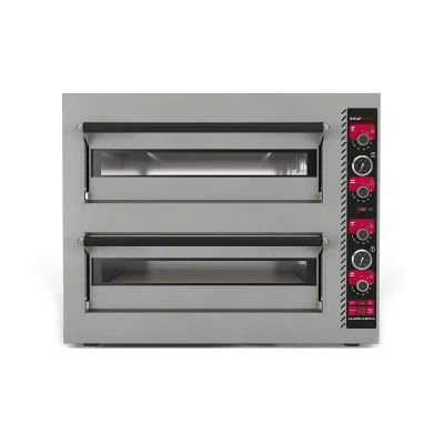 პიცის ღუმელი გაზზე İNOXCLASS 4+4 პიცა