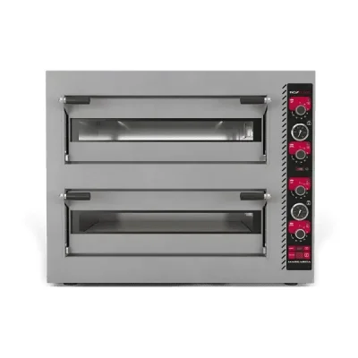 პიცის ღუმელი İNOXCLASS 4+4 პიცა