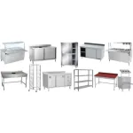 სამუშაო მაგიდები და ნიჟარები