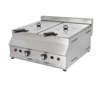 ფრიტურნიცა გაზზე 5+5 ლიტრი CSA