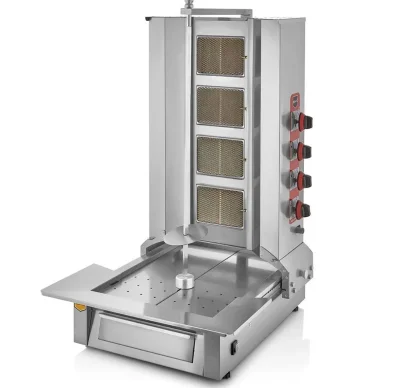 შაურმის აპარატი ქვედა ძრავით, გაზზე 4 სანთურა REMTA