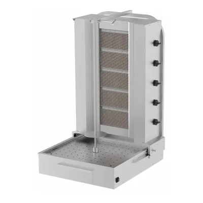 შაურმის აპარატი გაზზე KLG 252 – ქვედა ძრავით, 5 სანთურით