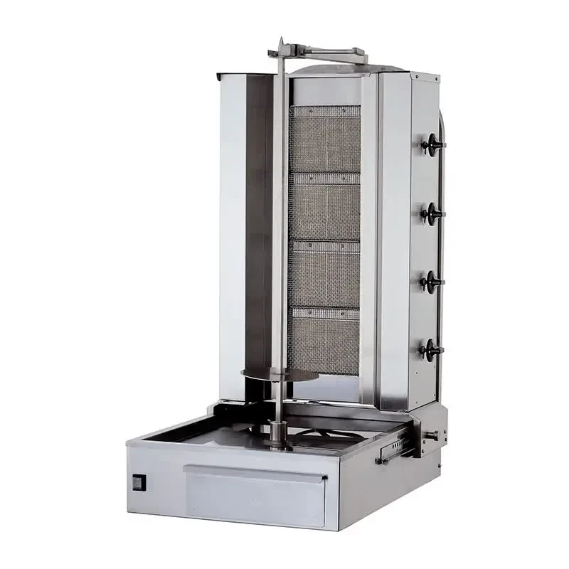 შაურმის აპარატი გაზზე KLG 151 – ქვედა ძრავით, 4 სანთურით