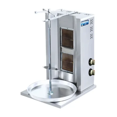 შაურმის აპარატი GÖRKEM – გაზზე მომუშავე, 2 სანათურით