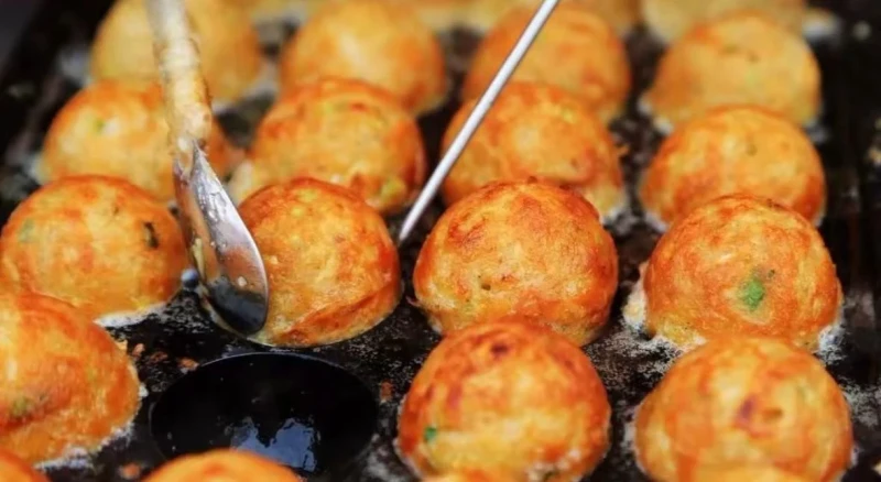 თევზის ბურთულების შესაწვავი HX-34